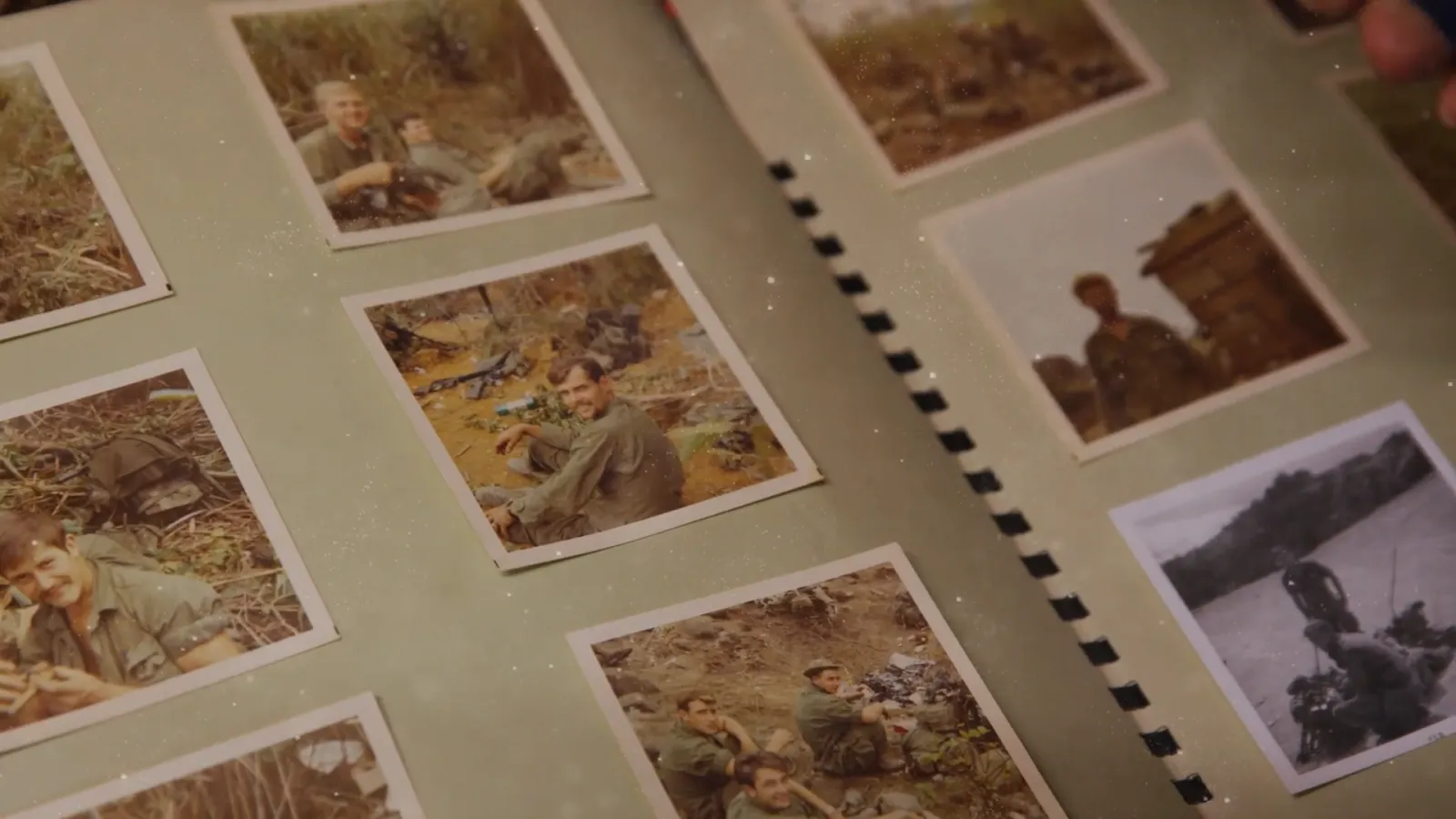 A veteran's photo album from Vietnam